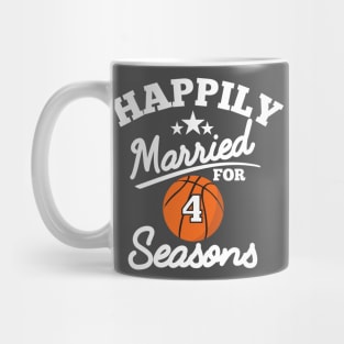 Happily married for 4 seasons Mug